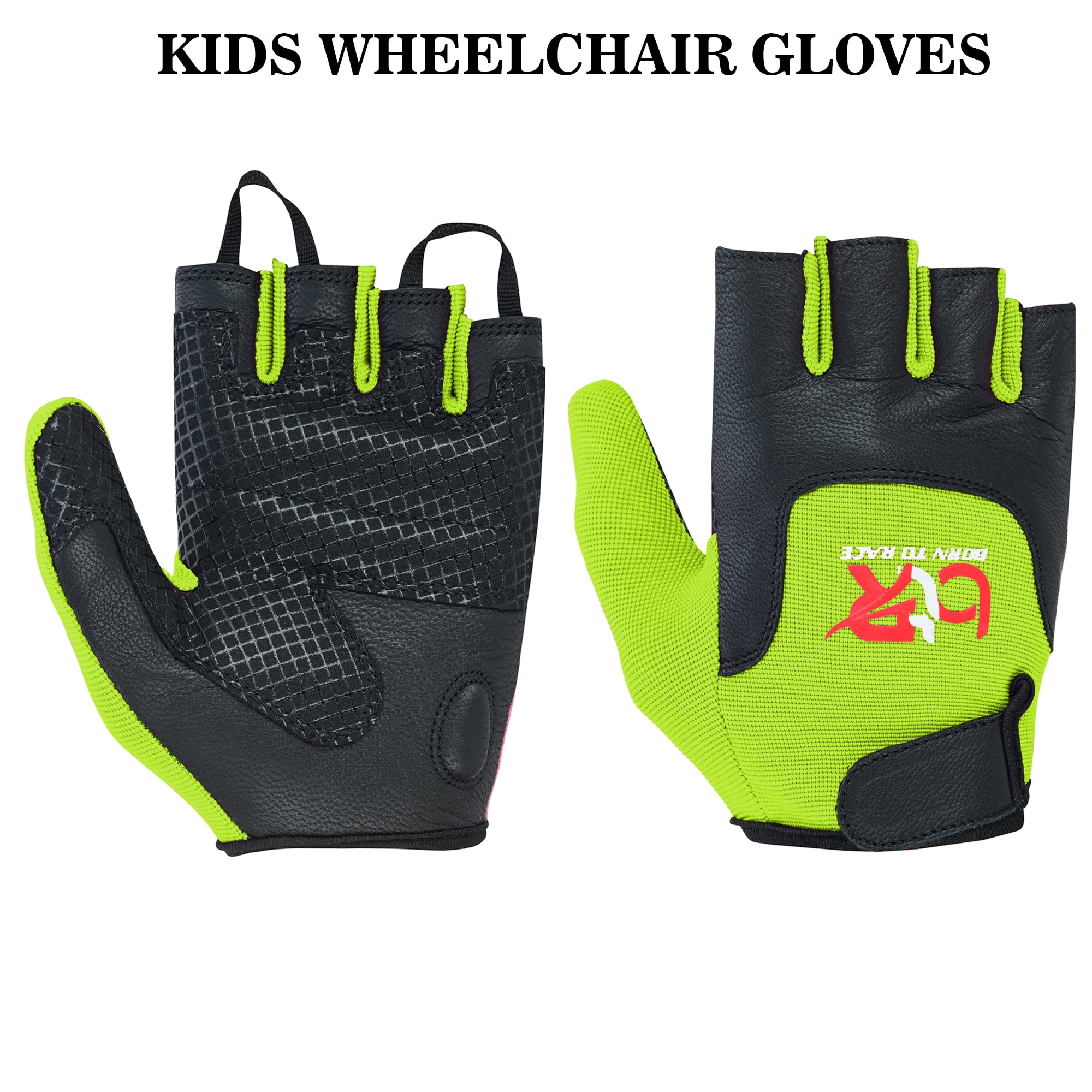 Gloves With Open Fingers Leather Fingerless Gloves - Size L - For 
