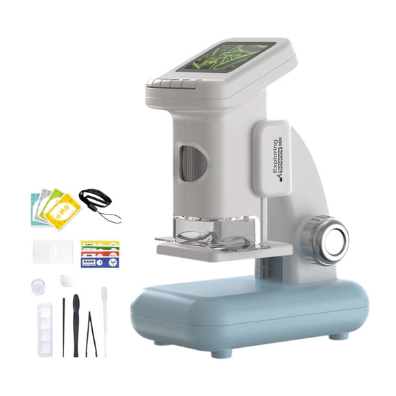 Kids Children Exploration Microscope Portable Design Expandable Memory Capacity