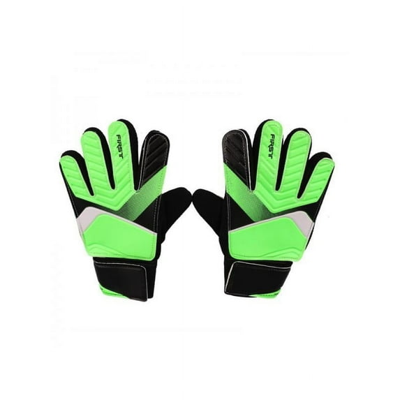 Kids Children Goalkeeper Gloves Non-Slip Latex Soccer Full Finger Gloves