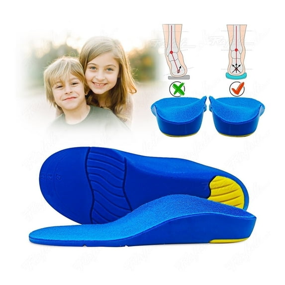 Kids Children Orthotics Insoles Correction Foot Care For Kid Flat Foot Arch Support Orthopedic Insole Soles Sport Shoes Pads EU36-39 25cm