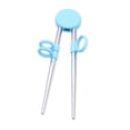 thumbnail image 1 of Kids Children Training Chopsticks Learning Chop Sticks Helper Reusable Tableware for Child Beginners, 1 of 12