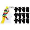 thumbnail image 1 of Kids Childrens Winter Stretch Magic Gloves Childrens Boy's 12-Pack Black - Toddlers Age 2-5, 1 of 3