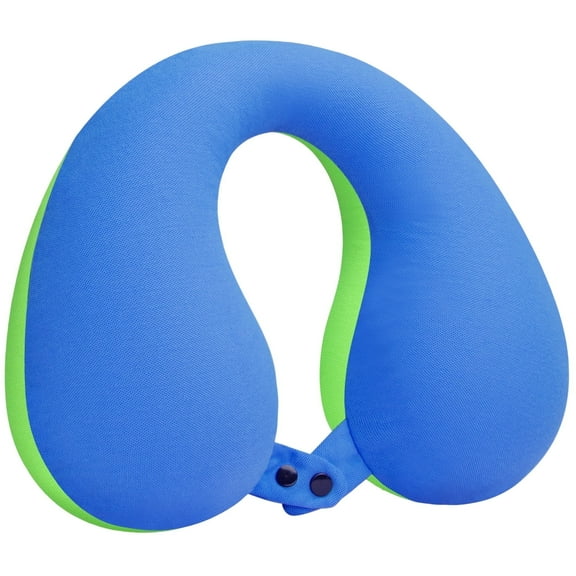 Kids Chin Supporting Travel Neck Pillow, Soft Memory Foam Kids Neck Pillow for Car & Airplane, Traveling, Gifts for Toddler & Children
