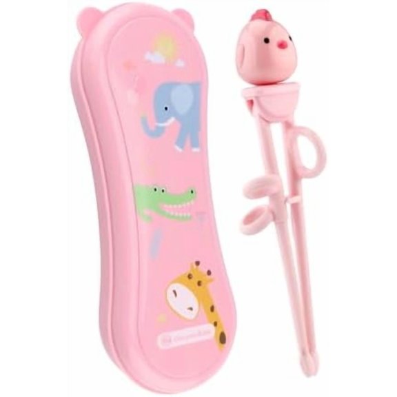 Kids Chopsticks - Made of High Quality Food Grade Material - Great Chopsticks for Kids - Includes Sturdy and Practical Portable Box$$Home Decor, Kitchen, & Other