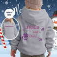 thumbnail image 1 of Kids Christian Sweatshirt Graphic Letter Print Sweatshirt Girls Casual Long Sleeve Oversize Pullover Crop Tops Winter Clothes for Kid Girls Boys 3-4 Years, 1 of 4