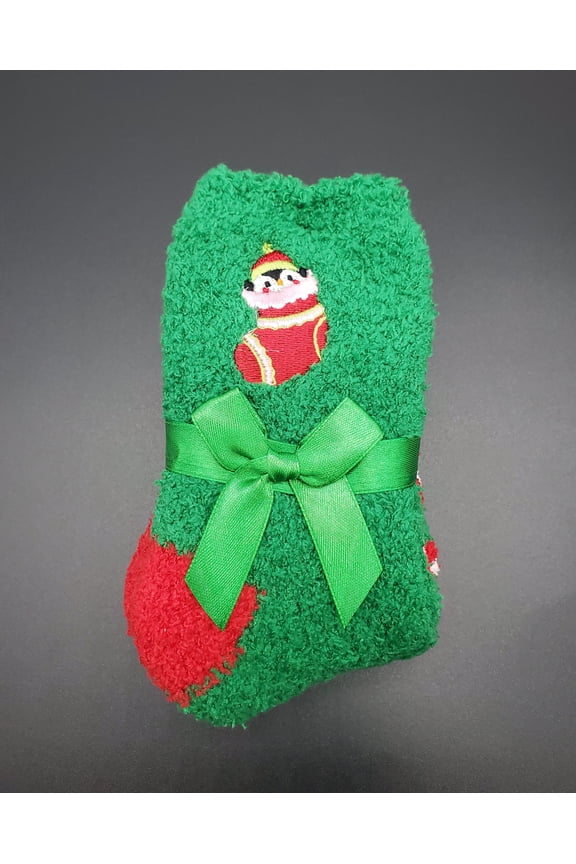 Kids Christmas Festive Socks | 2 Pairs, Size 6-8.5 | Great Gift