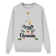 thumbnail image 1 of Kids Christmas Graphic Sweatshirt Classic Crewneck Long Sleeve Pullover Casual Fall Winter Top, 1 of 4