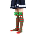 thumbnail image 1 of Kids Christmas Holiday Novelty Socks Warm Stocking For Children Boys Girls Pink, 1 of 2