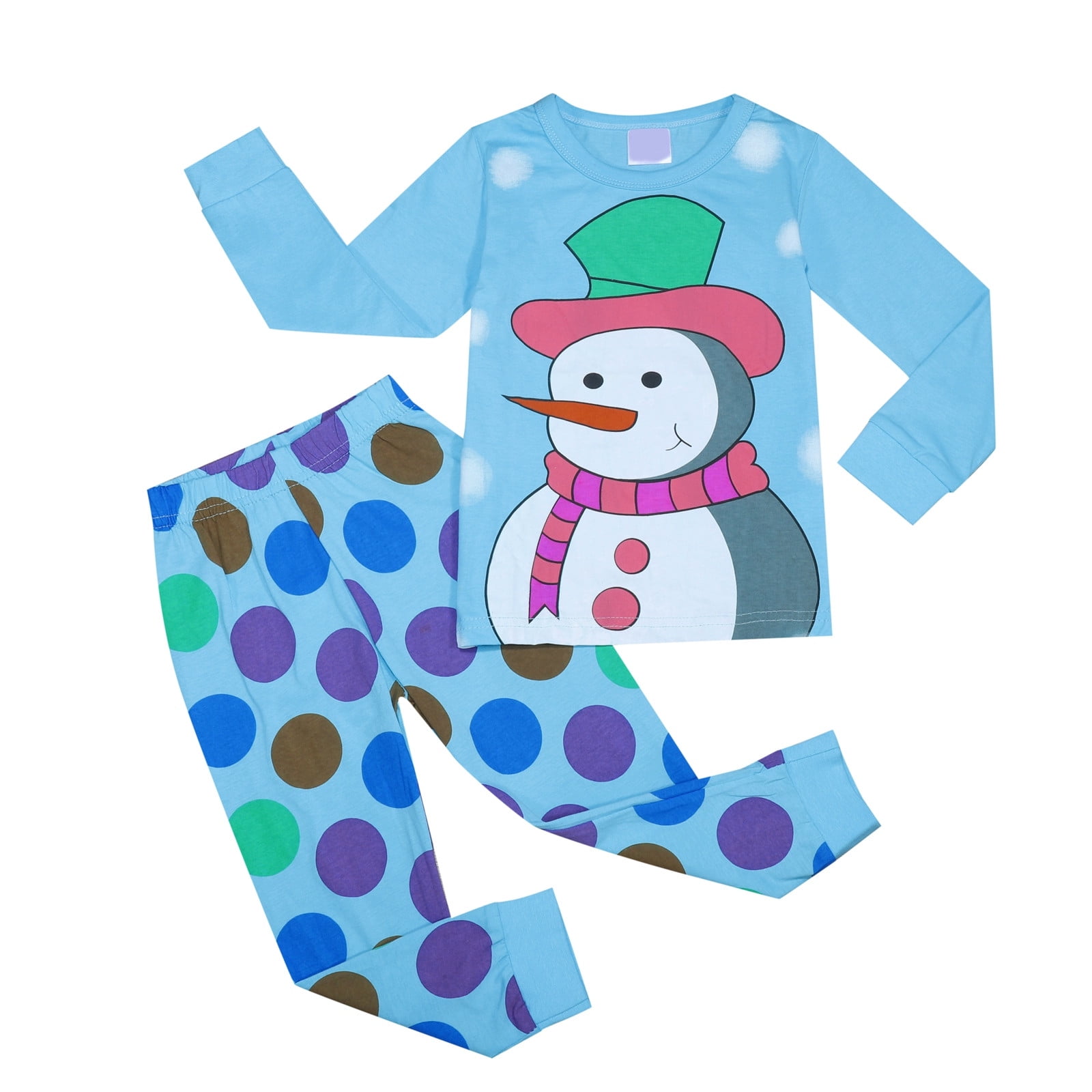 Kids Christmas Pajamas Little Boys Girls Christmas Pajamas Sets for