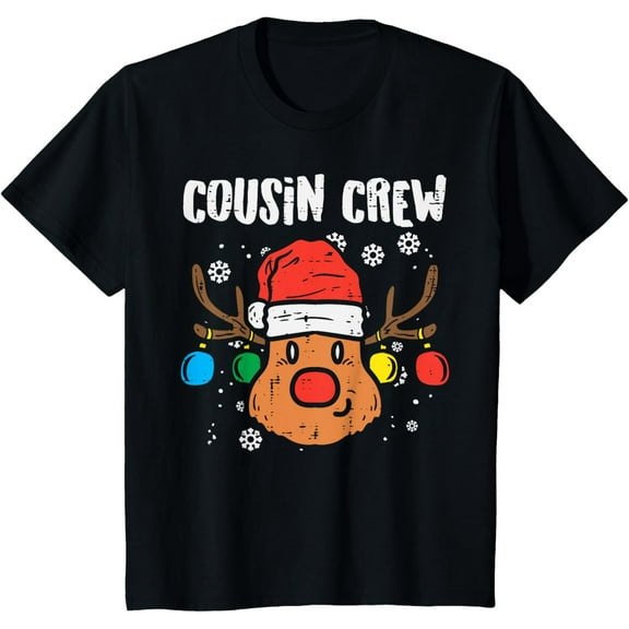 Kids Christmas Party T-Shirt – Funny Santa Dance Graphic Tee for Boys