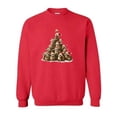 thumbnail image 1 of Kids Christmas Rabbit Bunny Tree Holiday Pet Lover Sweatshirt up to 5XL, 1 of 2