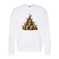 thumbnail image 1 of Kids Christmas Rabbit Bunny Tree Holiday Pet Lover Sweatshirt up to 5XL, 1 of 2