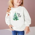 thumbnail image 1 of Kids Christmas Sweatshirts Christmas Sweatshirt for Kids Girls Christmas Sweatshirt Boy Winter Christmas Letter Print Long-Sleeved Sweatshirt for Girls and Boys, 1 of 4