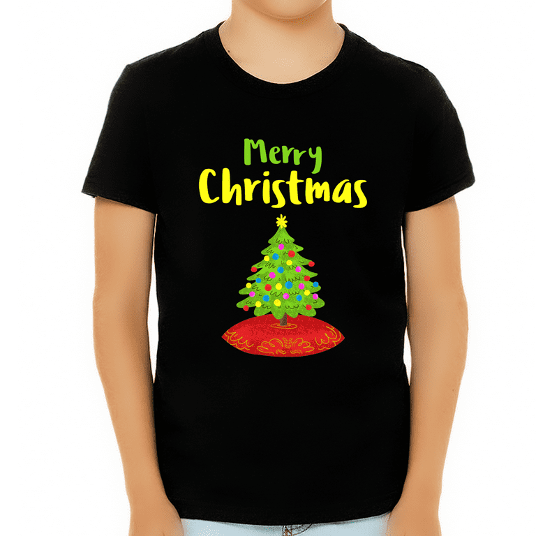 Funny christmas best sale shirts for kids