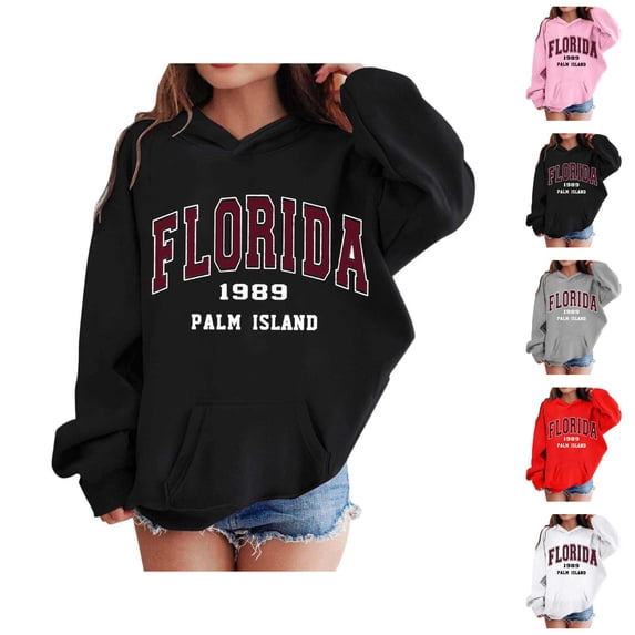 Kids City Name Hoodies Long Sleeve Fashion Graphic Hooded Sweatshirt with Pockets for Boys Girls Pullover Tops
