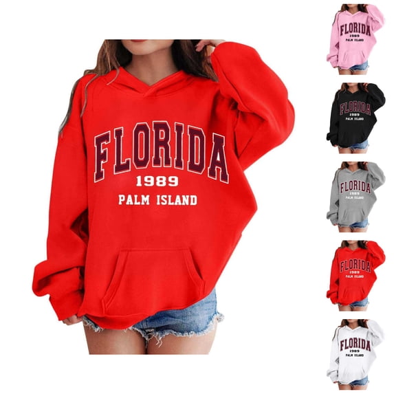 Kids City Name Hoodies Long Sleeve Fashion Graphic Hooded Sweatshirt with Pockets for Boys Girls Pullover Tops