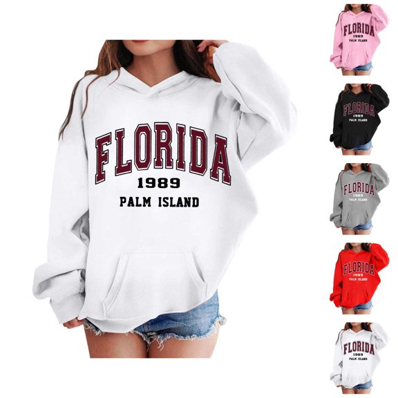 Kids City Name Hoodies Long Sleeve Fashion Graphic Hooded Sweatshirt with Pockets for Boys Girls Pullover Tops