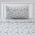 thumbnail image 1 of Kids Classic Printed Microfiber Sheet Sets, Ultra Soft Fitted Sheets with Straps - Spaceships, Twin XL Size, 1 of 5