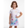 thumbnail image 1 of Kids Classic Short Sleeve Dress Relaxed-Fit Classic Round Neck Summer Dress for Girls Junior Girls Age 7-13 Basic Design, 1 of 6