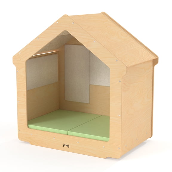Kids Classroom Wooden Reading Nook With Sound Dampening Panels