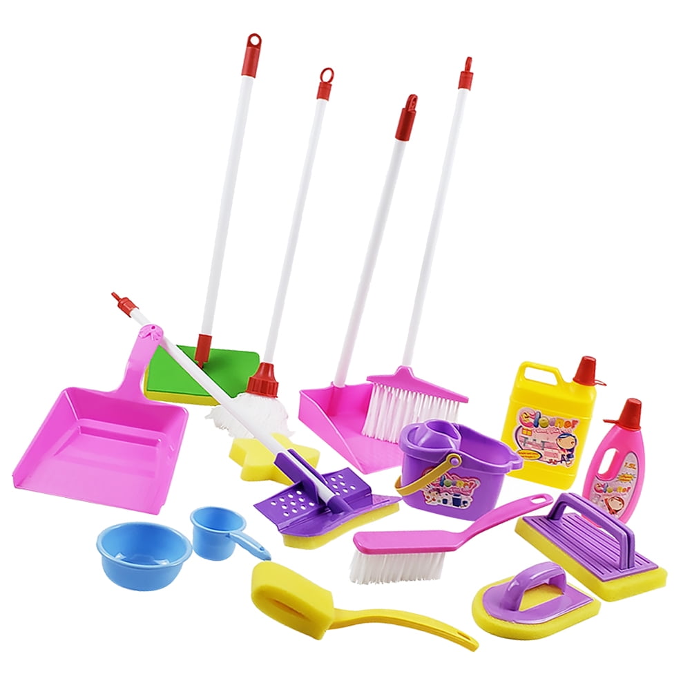 Kids Cleaning Toy 1 Set Funny Cleaning Toys Set Kids Play House