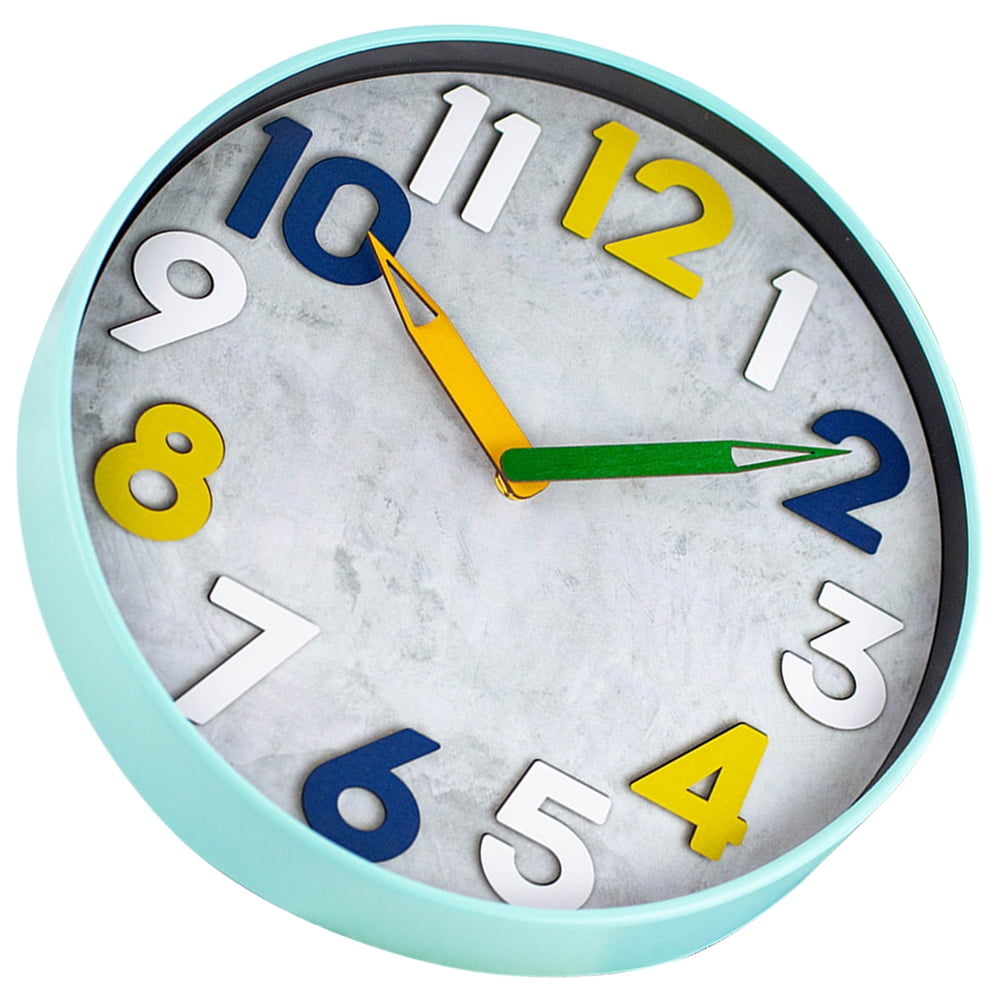 Kids Clock Wall Clock Kids Room Wall Clock Decorative Wall Clock for Kids Room Wall Decor