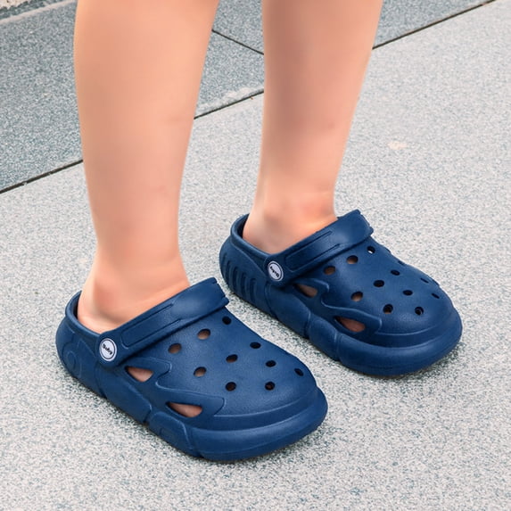 Kids Clogs Breathable Lightweight Quick-Dry Garden Shoes Non- Summer Beach Sandals for Boys and Girls