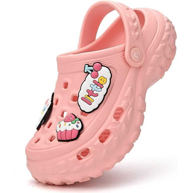 MAIHUARO Classic Kids Clogs, Cartoon Boys Girls Slip-on Water