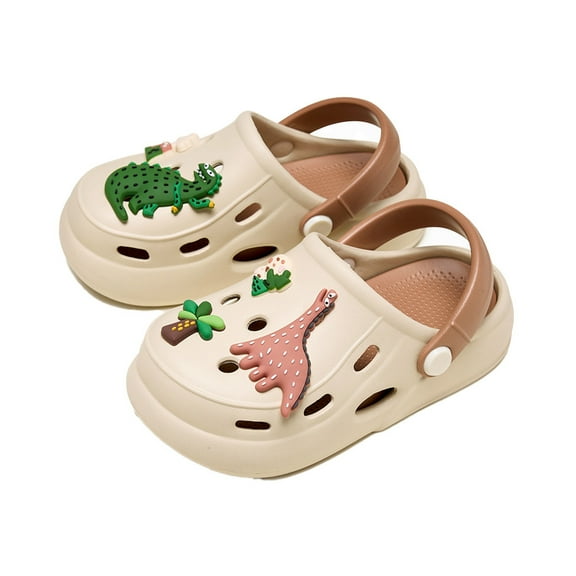 Kids Clogs Garden Shoes Girls Boys Lightweight Beach Pool Shower Slip On Toddler Slippers Cartoon Children Summer Sandals