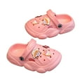 thumbnail image 1 of Kids Clogs Garden Shoes Girls Boys Lightweight Beach Pool Shower Slip On Toddler Slippers Cartoon Children Summer Sandals, 1 of 4