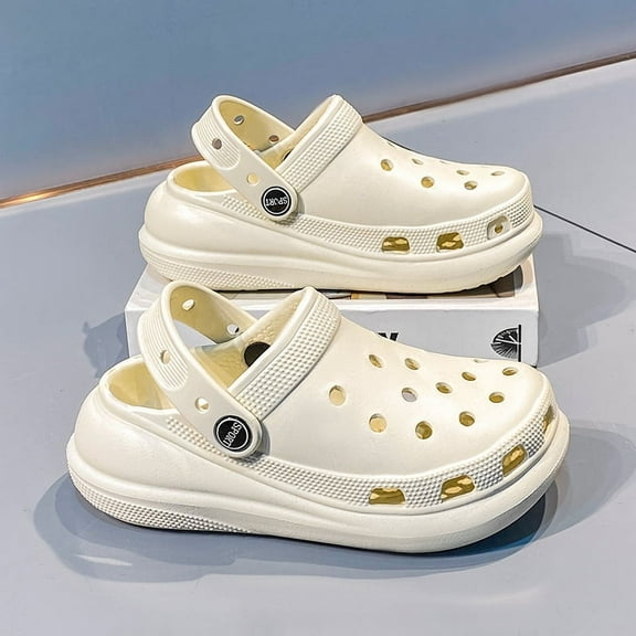 Kids Clogs Garden Shoes Girls Boys Lightweight Beach Pool Shower Slip On Toddler Slippers Cartoon Children Summer Sandals