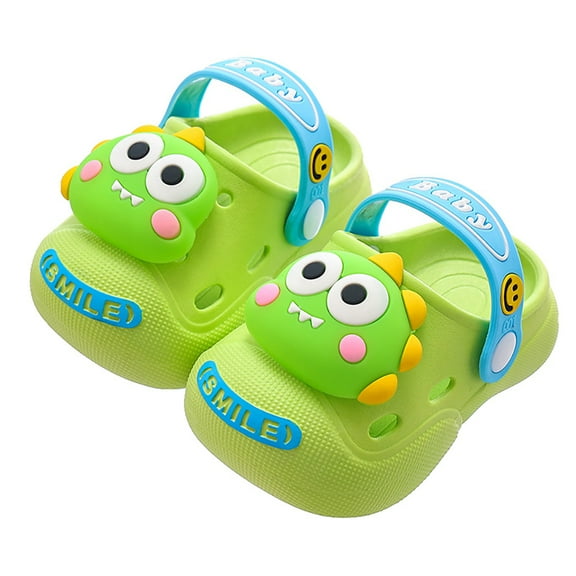 Kids Clogs Garden Shoes Girls Boys Lightweight Beach Pool Shower Slip On Toddler Slippers Cartoon Children Summer Sandals