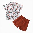 thumbnail image 1 of Kids Clothes Boys Toddler Baby Outfits Sets Summer Cow Printed Sleeveless Basketball 12 18 24 Month 3T 4T 5T Shorts Two Piece Set Outfits&Set 2-Piece, 1 of 6
