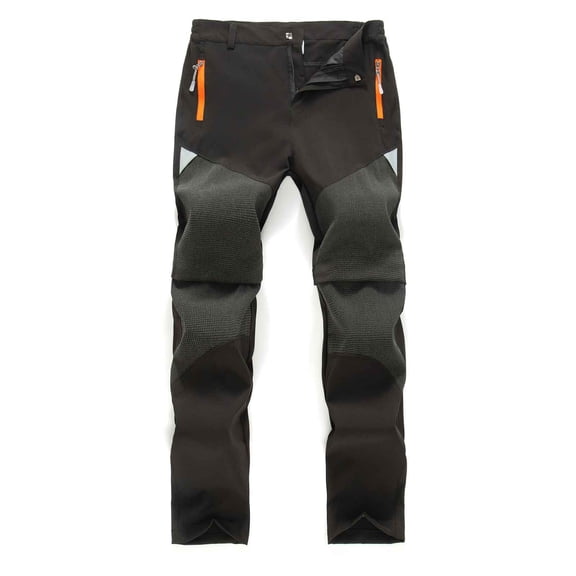 Kids Clothes Boys Winter Outdoor Hiking Pants Fashion Zip Up Althetic Ski Pant with Pockets Size 3-15