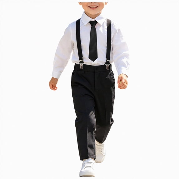 Kids Clothes Embroidery Long Sleeve Tops + Pant Sets