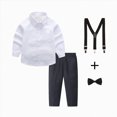 thumbnail image 1 of Kids Clothes Embroidery Long Sleeve Tops + Pant Sets, 1 of 5