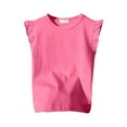 thumbnail image 1 of Kids Clothes For Girls Solid Girls Short Sleeve Tops Casual Girls Summer Clothes Shirts For Girls 3-4 Years Cute&nbsp;Girl&nbsp;Clothing, 1 of 3