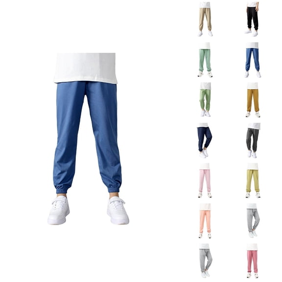 Kids Clothes Girls Girls Pants Girls' Autumn Style Leggings Pants Sports Elastic Children's Pants Baby's Boys Pants