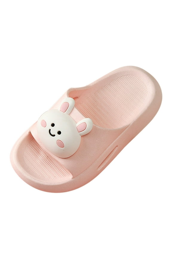 Kids Cloud Slides Boys Girls Flip Flops Slip On Beach Sandals Youth Pool Shower Shoes Summer Slippers Toddler Unisex Child Slide Sandals