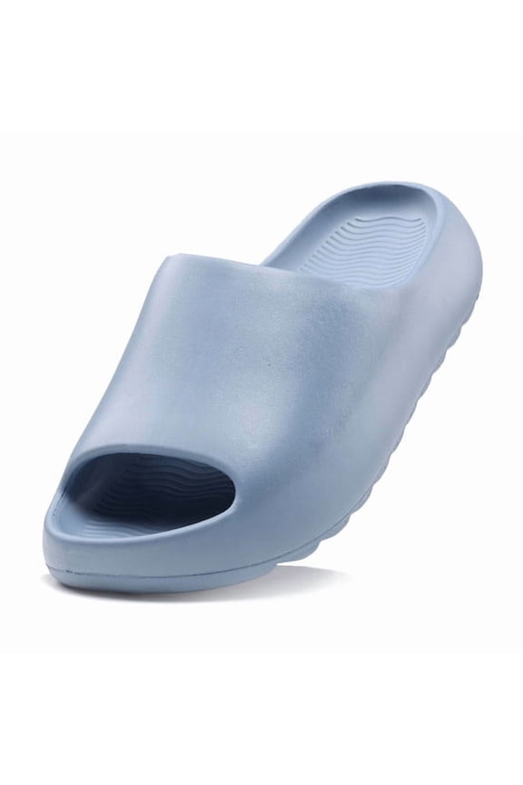 Kids Cloud Slides Slippers For Girls Boys,Pillow House Slippers Non-Slip Super Soft Quick Drying Shower Cushioned Slides Bathroom Thick Sole Sandals Indoor Outdoor Slippers