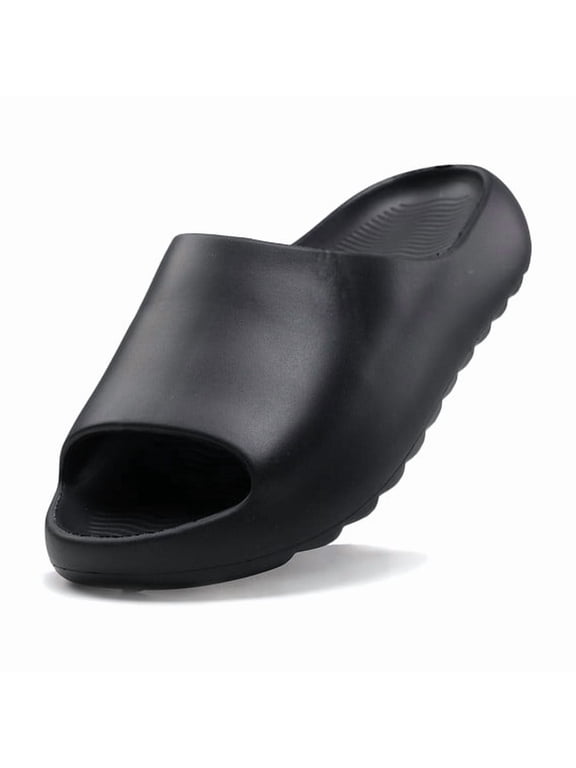 Kids Cloud Slides Slippers For Girls Boys,Pillow House Slippers Non-Slip Super Soft Quick Drying Shower Cushioned Slides Bathroom Thick Sole Sandals Indoor Outdoor Slippers