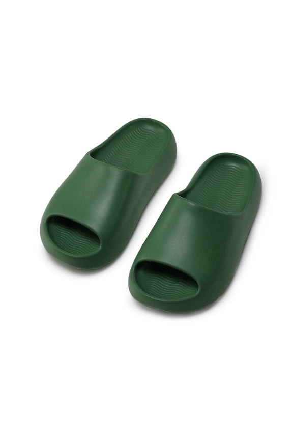 Kids Cloud Slides Slippers for Boys Girls Open Toe Comfy Soft Sandals Summer Non-Slip Beach Bathroom Shower Toddler Slippers Indoor Outdoor