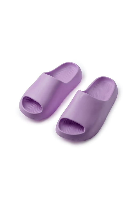 Kids Cloud Slides Slippers for Boys Girls Open Toe Comfy Soft Sandals Summer Non-Slip Beach Bathroom Shower Toddler Slippers Indoor Outdoor