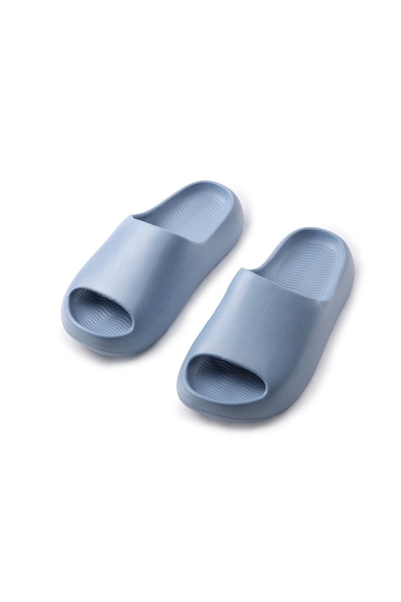Kids Cloud Slides Slippers for Boys Girls Open Toe Comfy Soft Sandals Summer Non-Slip Beach Bathroom Shower Toddler Slippers Indoor Outdoor