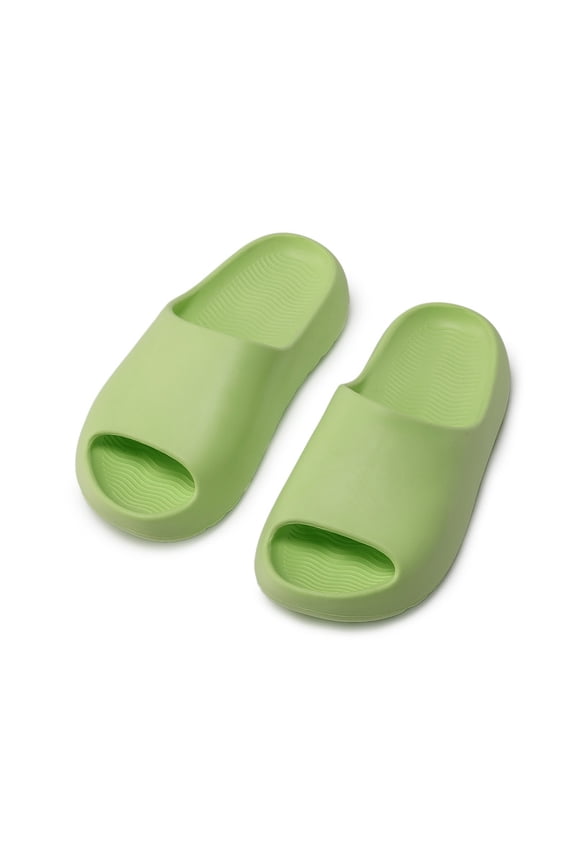 Kids Cloud Slides Slippers for Boys Girls Open Toe Comfy Soft Sandals Summer Non-Slip Beach Bathroom Shower Toddler Slippers Indoor Outdoor