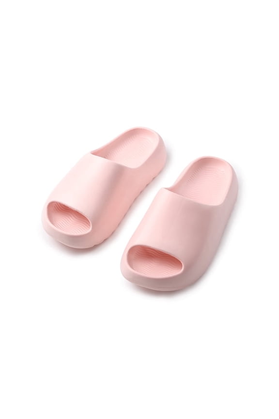 Kids Cloud Slides Slippers for Boys Girls Open Toe Comfy Soft Sandals Summer Non-Slip Beach Bathroom Shower Toddler Slippers Indoor Outdoor