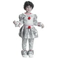 thumbnail image 1 of Kids Clown Costume Halloween, Classic Movies Character Fancy Dress Suit for Boys Girls Carnival Party 3-10 Years, 1 of 6