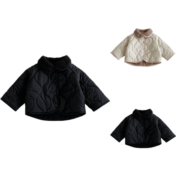 Kids Coat Girls Coats Winter Kids Jacket Cozy Warm Style Outerwear For Girls And Boys Soft Lined Coat With Thick Padding Cold Weather Windproof Casual Daily Wear Suitable For 9M 8Y