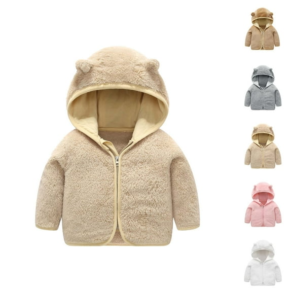 Kids Coat Girls' Outerwear Jackets & Coats Toddler Baby Boys Girls Winter Windproof Hooded Coat Jacket Warm Outerwear