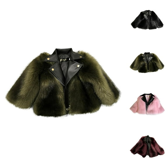 Kids Coats Girl Jacket Kids Girls Coat Winter Windproof Thicken Coat Jacket Child Warm Button Outerwear
